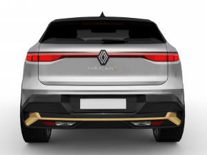 Renault Megane E-Tech 2024 3D 模型