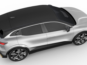 Renault Megane E-Tech 2024 3D 模型