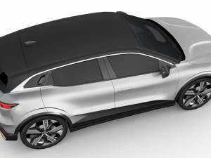 Renault Megane E-Tech 2024 3D Model