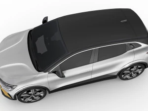 Renault Megane E-Tech 2024 3D Model