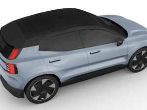 Volvo EX30 2024 Model 3D