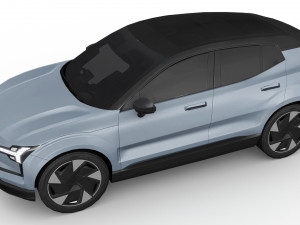 Volvo EX30 2024 Model 3D