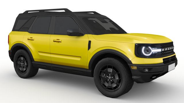 Ford-Bronco-2023 3Dモデル .c4d .max .obj .3ds .fbx .stl .blend 
