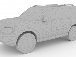 Ford-Bronco-2023 3Dモデル