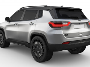 Jeep Compass 2023 3D Model