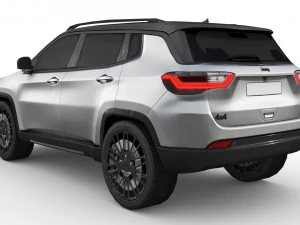 Jeep Bussola 2023 Modello 3D