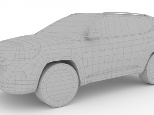Jeep Compass 2023 3D Model