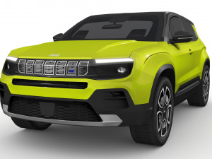 Jeep Avenger 2023 Modello 3D