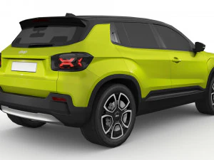 Jeep Avenger 2023 Modello 3D