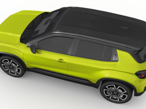 Jeep Avenger 2023 Modello 3D