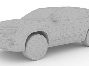 Jeep Avenger 2023 Modello 3D