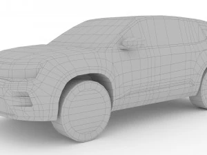 Jeep Avenger 2023 Modello 3D