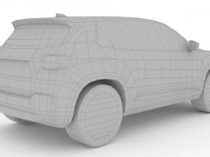 Jeep Avenger 2023 Modello 3D