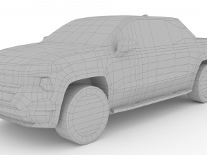 Chevrolet Silverado EV RST 2023 Model 3D