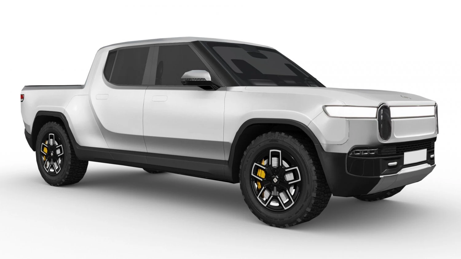 Rivian-R1T 2023 3D Model .c4d .max .obj .3ds .fbx .stl .blend 