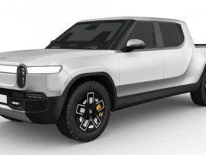 Rivian-R1T 2023 3D Model