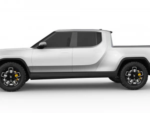 Rivian-R1T 2023 3D Model