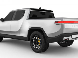 Rivian-R1T 2023 3D Model