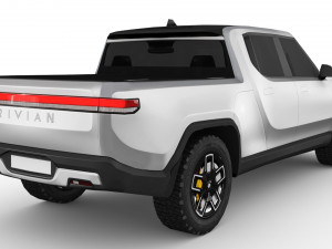 Rivian-R1T 2023 Modelo 3D