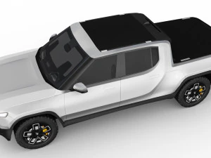 Rivian-R1T 2023 3D Model