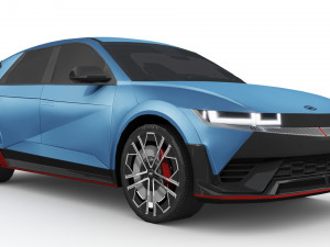Hyundai Ioniq 5 N 2024 3Dモデル