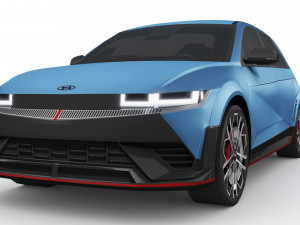 Hyundai Ioniq 5 N 2024 Modello 3D