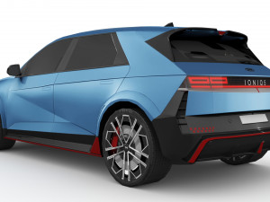 Hyundai Ioniq 5 N 2024 Modello 3D