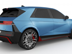 Hyundai Ioniq 5 N 2024 Modello 3D