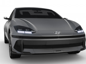 Hyundai Ioniq 6 2023 3D Model
