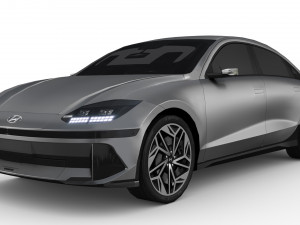 Hyundai Ioniq 6 2023 3D Model