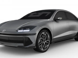 Hyundai Ioniq 6 2023 3D Model