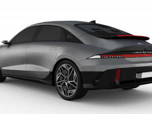 Hyundai Ioniq 6 2023 3D Model