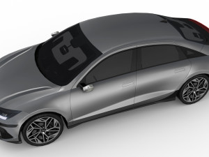 Hyundai Ioniq 6 2023 3D Model