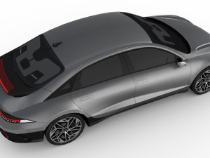 Hyundai Ioniq 6 2023 3D Model