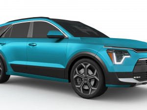 Kia Niro 2023 3D Model