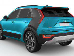 Kia Niro 2023 Modello 3D