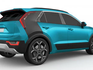 KiaNiro2023 Modello 3D