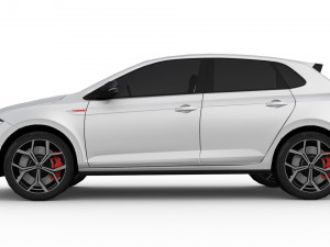 Volkswagen Polo GTI 2023 Model 3D