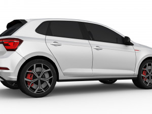 Volkswagen Polo GTI 2023 Model 3D