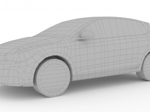 Volkswagen Polo GTI 2023 Model 3D