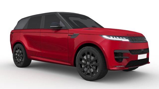 Land Rover Range Rover Sport 2023 3D Model .c4d .max .obj .3ds .fbx .stl .blend 