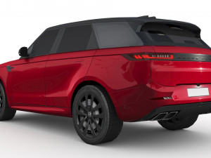 Land Rover Range Rover Sport 2023 3D Model