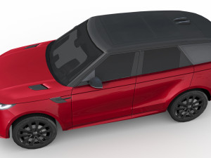 Land Rover Range Rover Sport 2023 3D Model