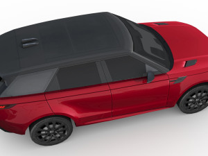 Land Rover Range Rover Sport 2023 3D Model