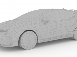 Toyota GR Corolla 2023 3D 模型