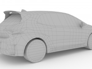 Toyota GR Corolla 2023 3D 模型