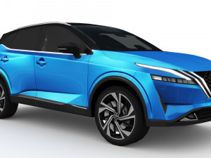 Nissan Qashqai 2022 3D Model