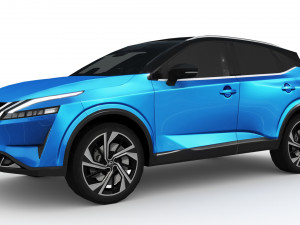 Nissan Qashqai 2022 Model 3D