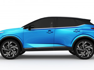 Nissan Qashqai 2022 Model 3D