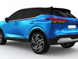Nissan Qashqai 2022 Model 3D